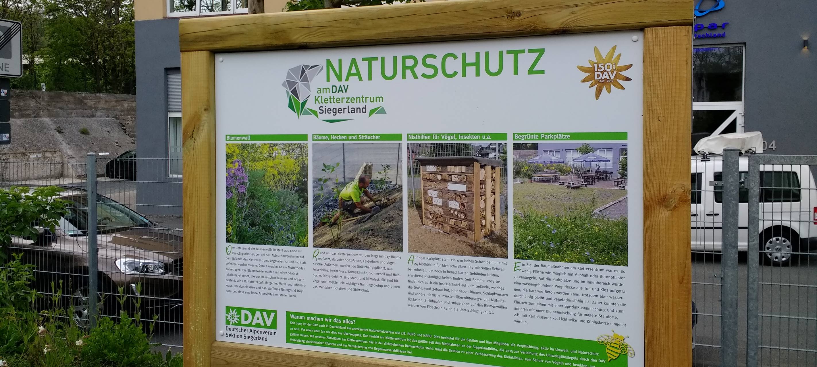 Naturgarten am DAV Kletterzentrum Siegen