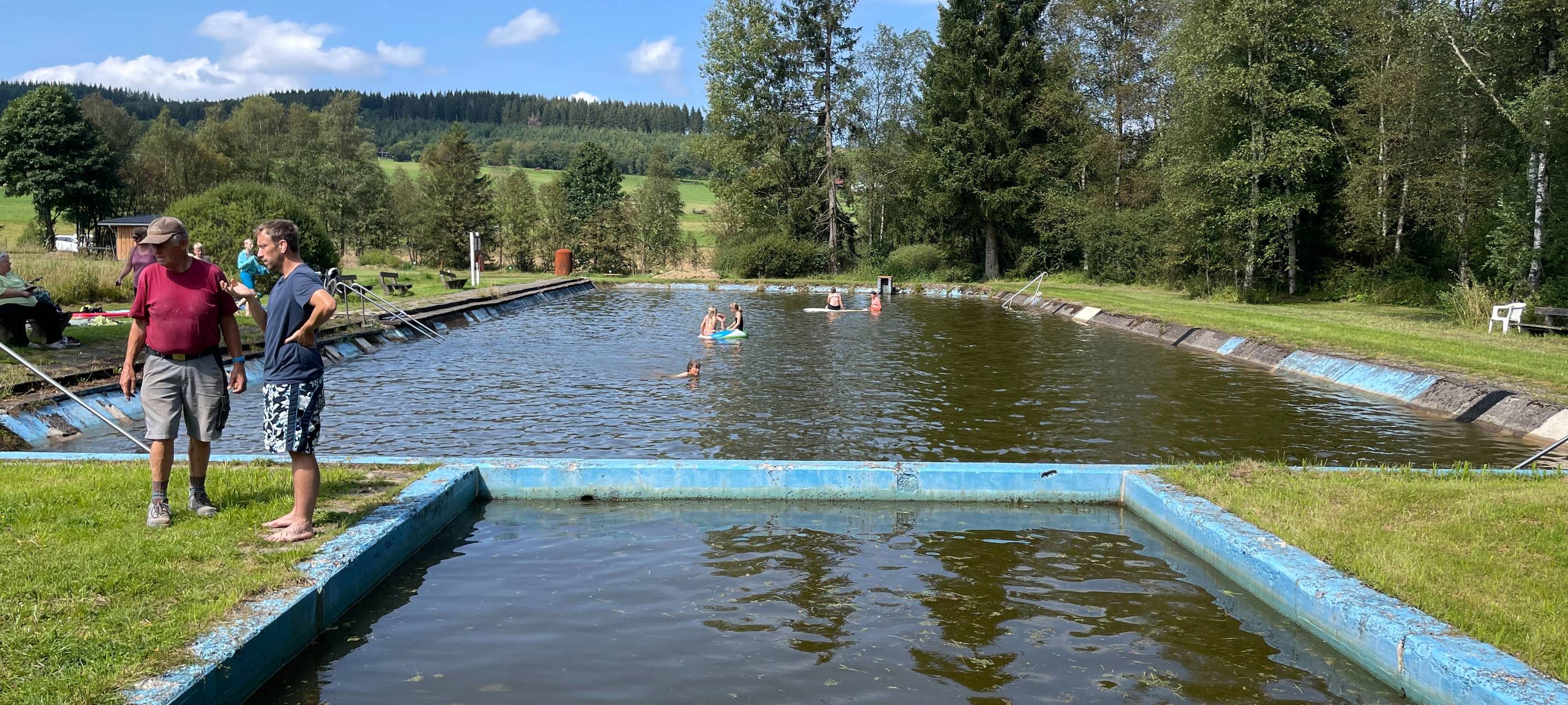 Lützel hat einen exklusiven Badeweiher