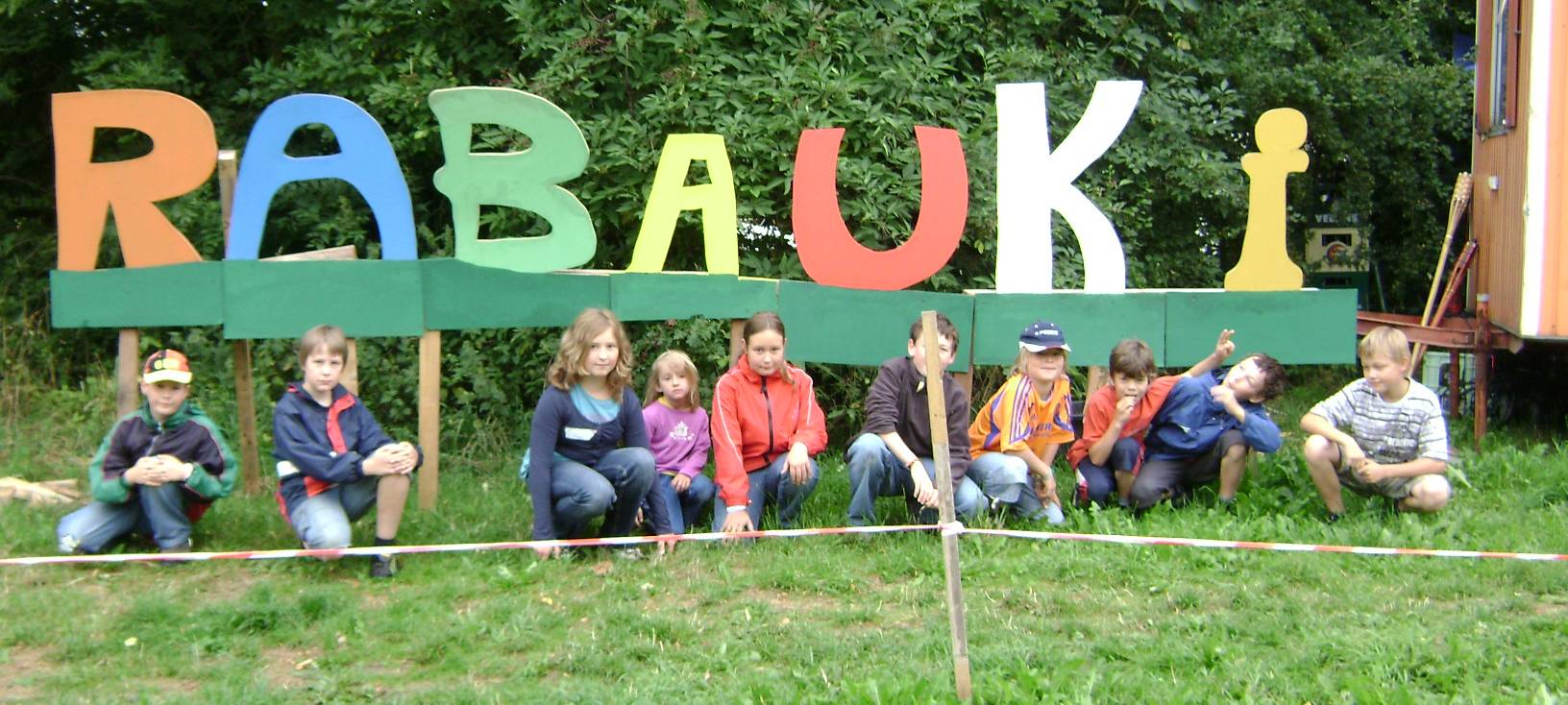 Sommerferien auf dem Abenteuerspielplatz