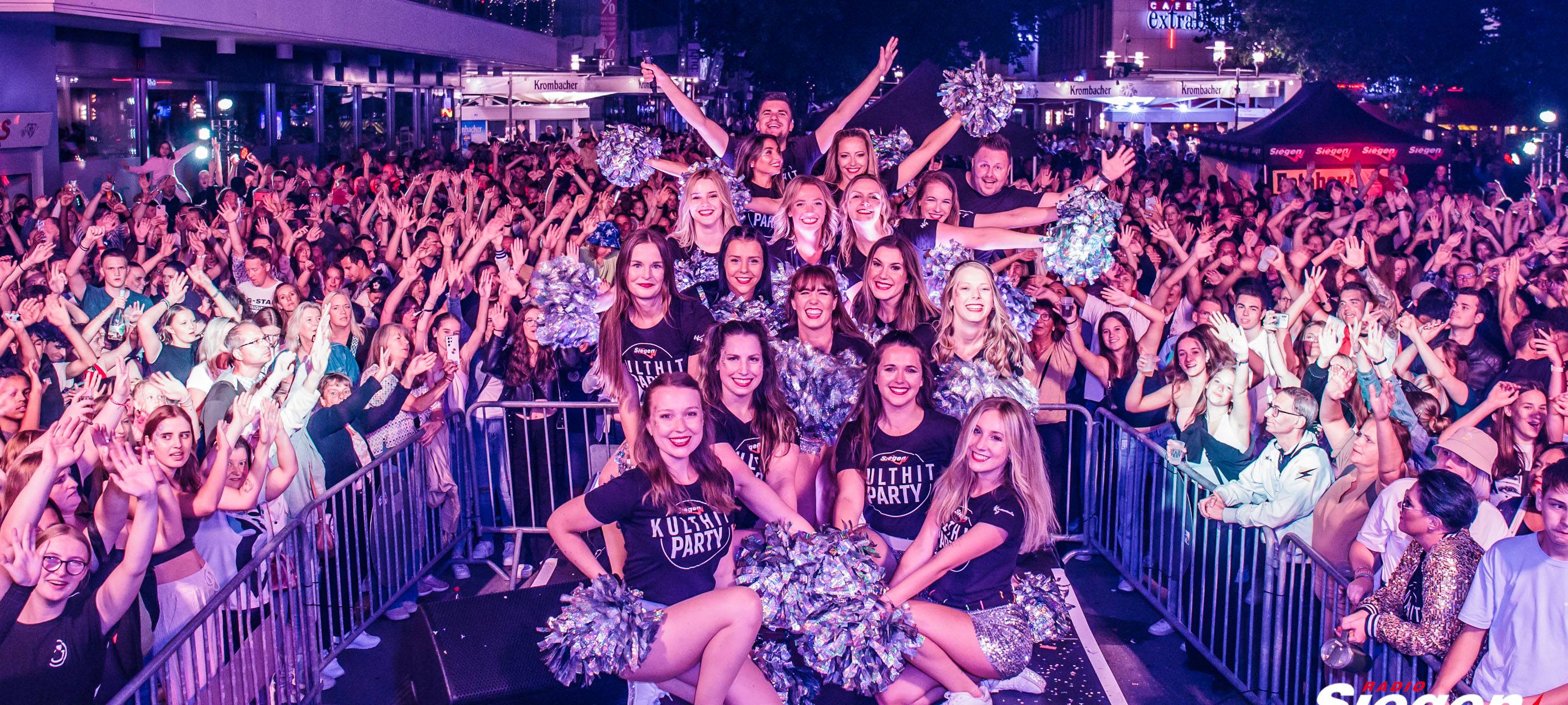 Radio Siegen Kulthitparty beim Stadtfest 2024