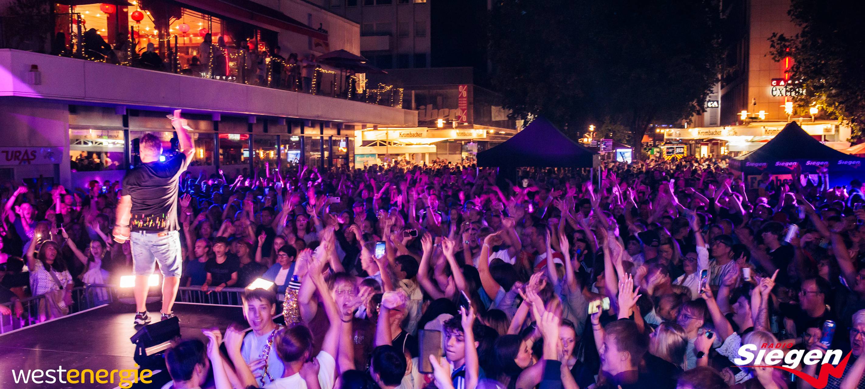 Radio Siegen Kulthitparty beim Stadtfest 2024