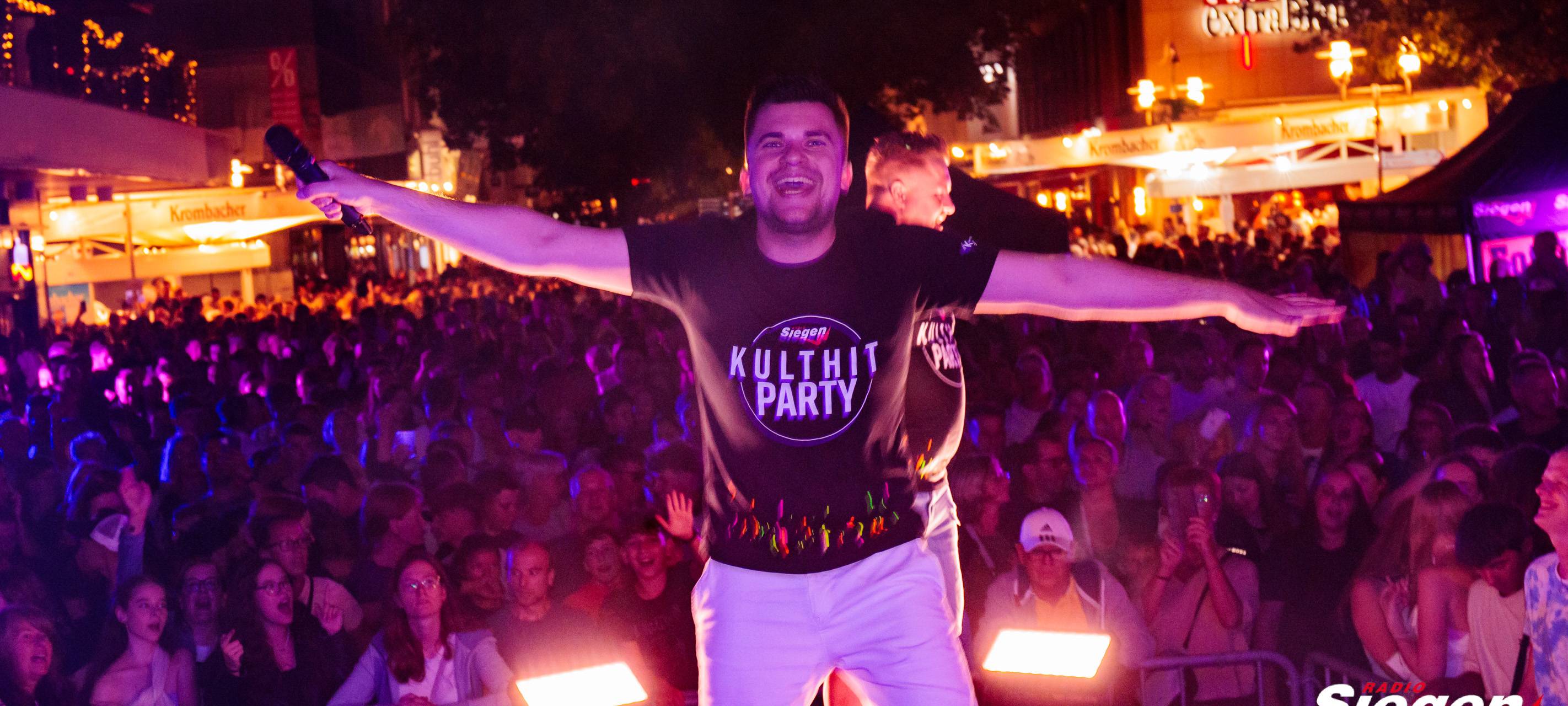 Radio Siegen Kulthitparty beim Stadtfest 2024
