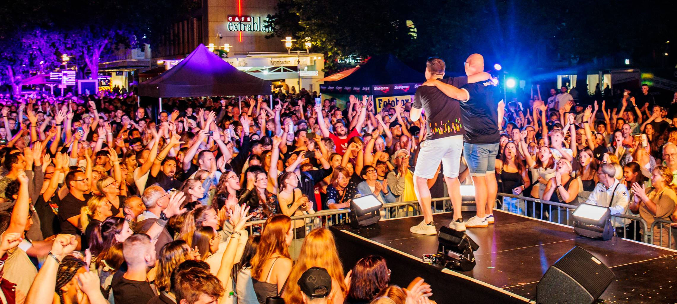 Radio Siegen Kulthitparty beim Stadtfest 2024