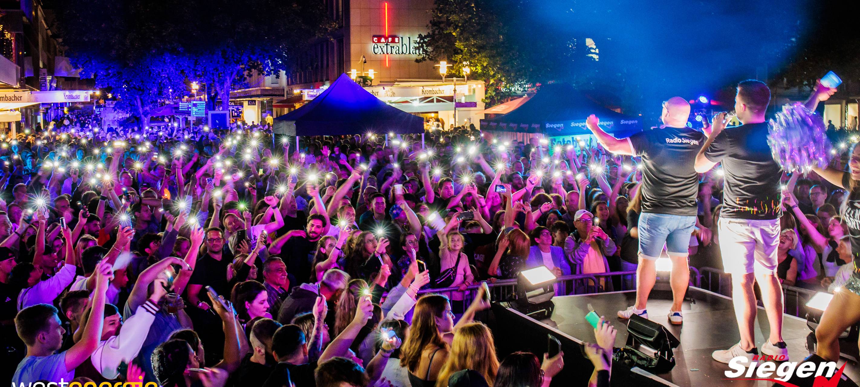 Radio Siegen Kulthitparty beim Stadtfest 2024