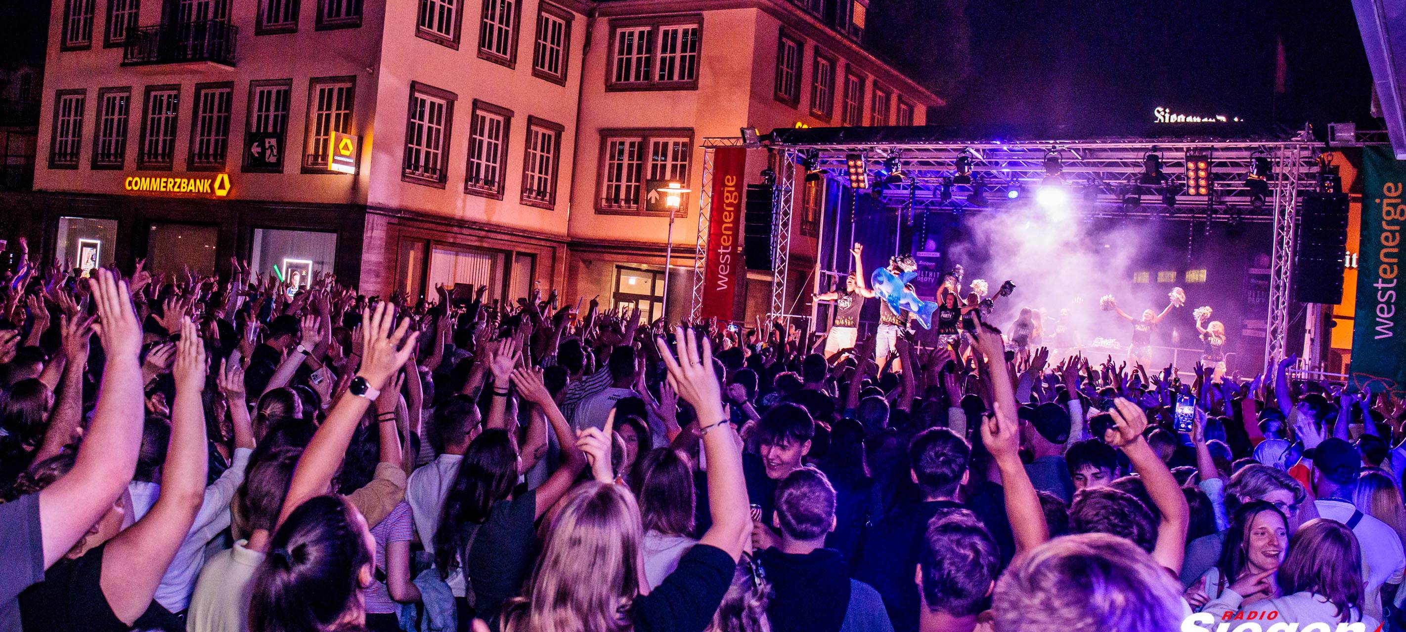 Radio Siegen Kulthitparty beim Stadtfest 2024