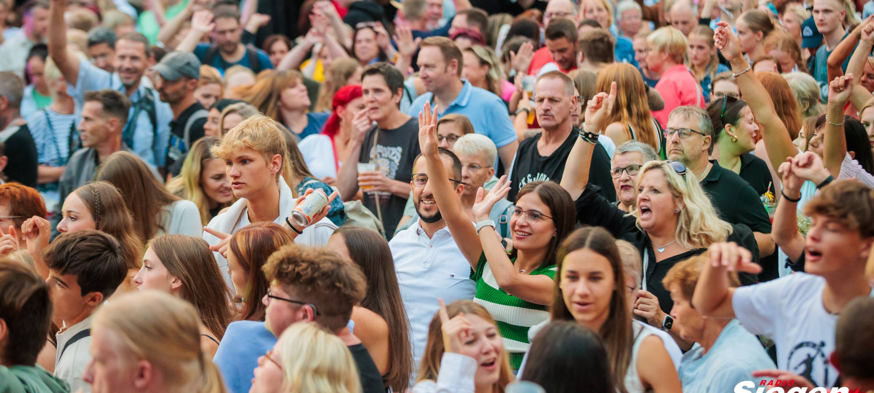 Radio Siegen Kulthitparty beim Stadtfest 2024