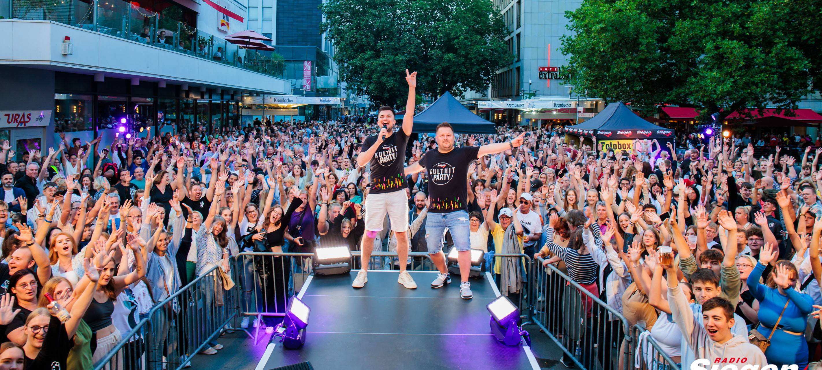 Radio Siegen Kulthitparty beim Stadtfest 2024