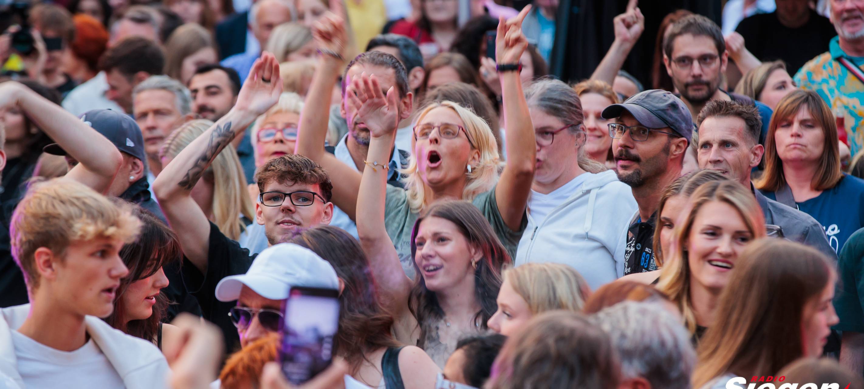 Radio Siegen Kulthitparty beim Stadtfest 2024