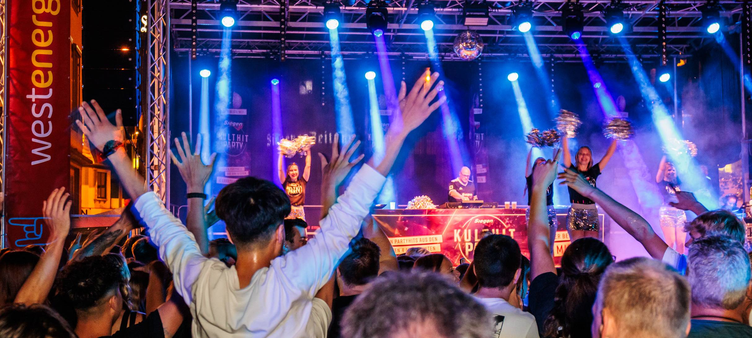 Radio Siegen Kulthitparty beim Stadtfest 2024