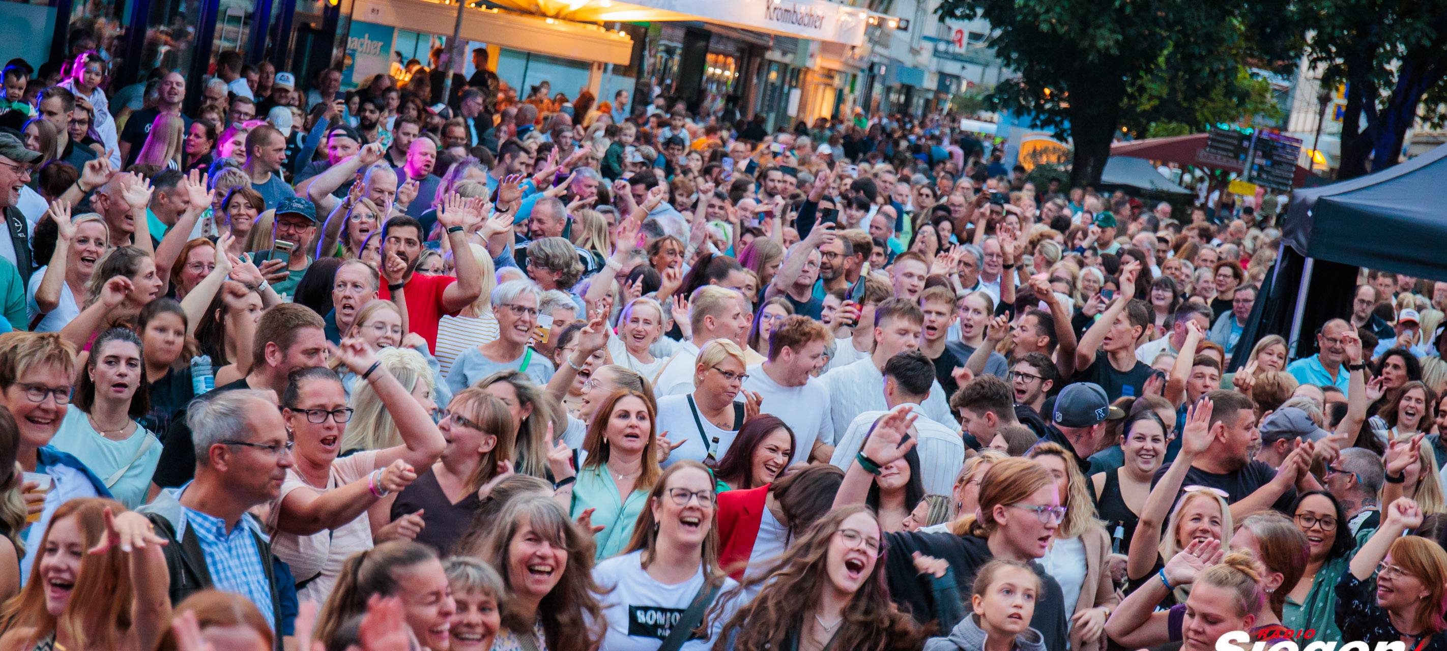Radio Siegen Kulthitparty beim Stadtfest 2024