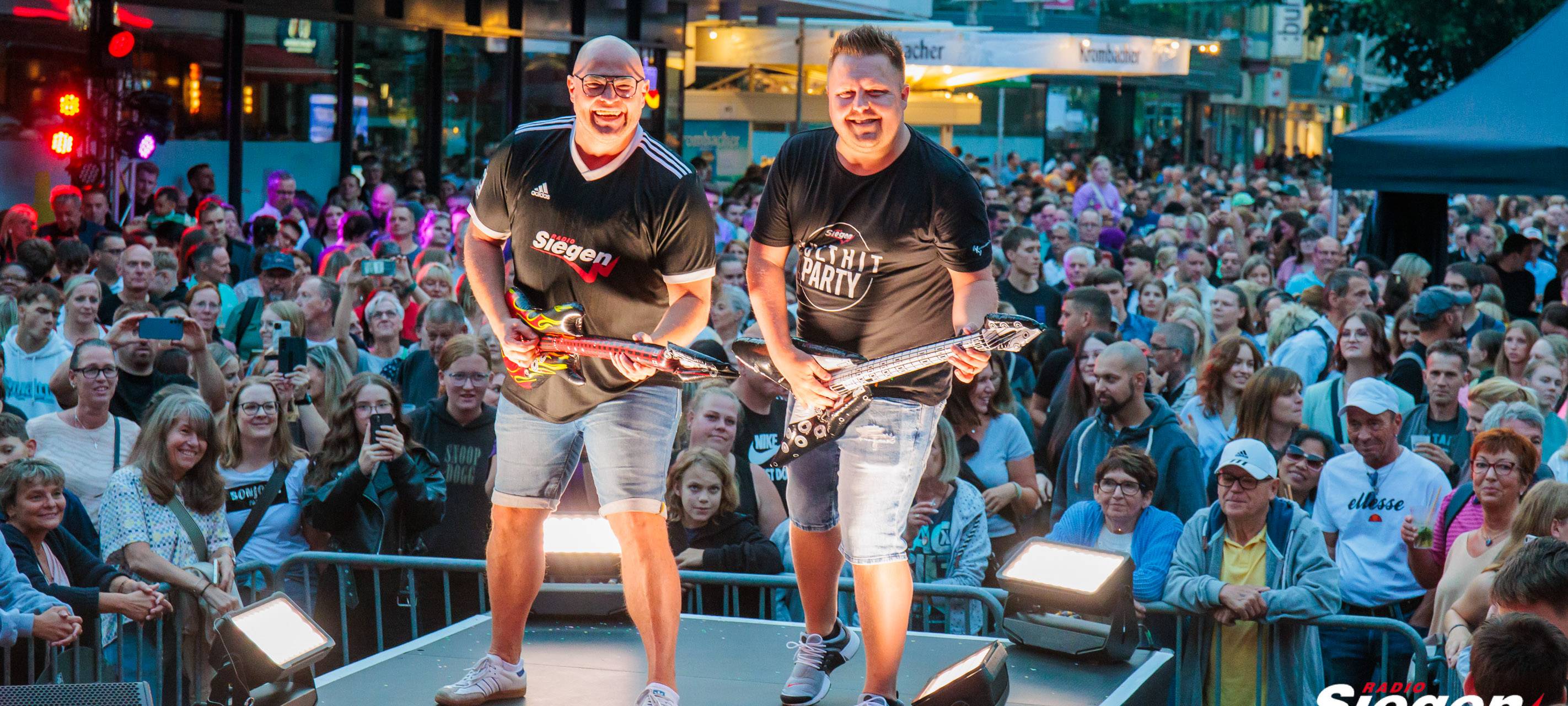 Radio Siegen Kulthitparty beim Stadtfest 2024