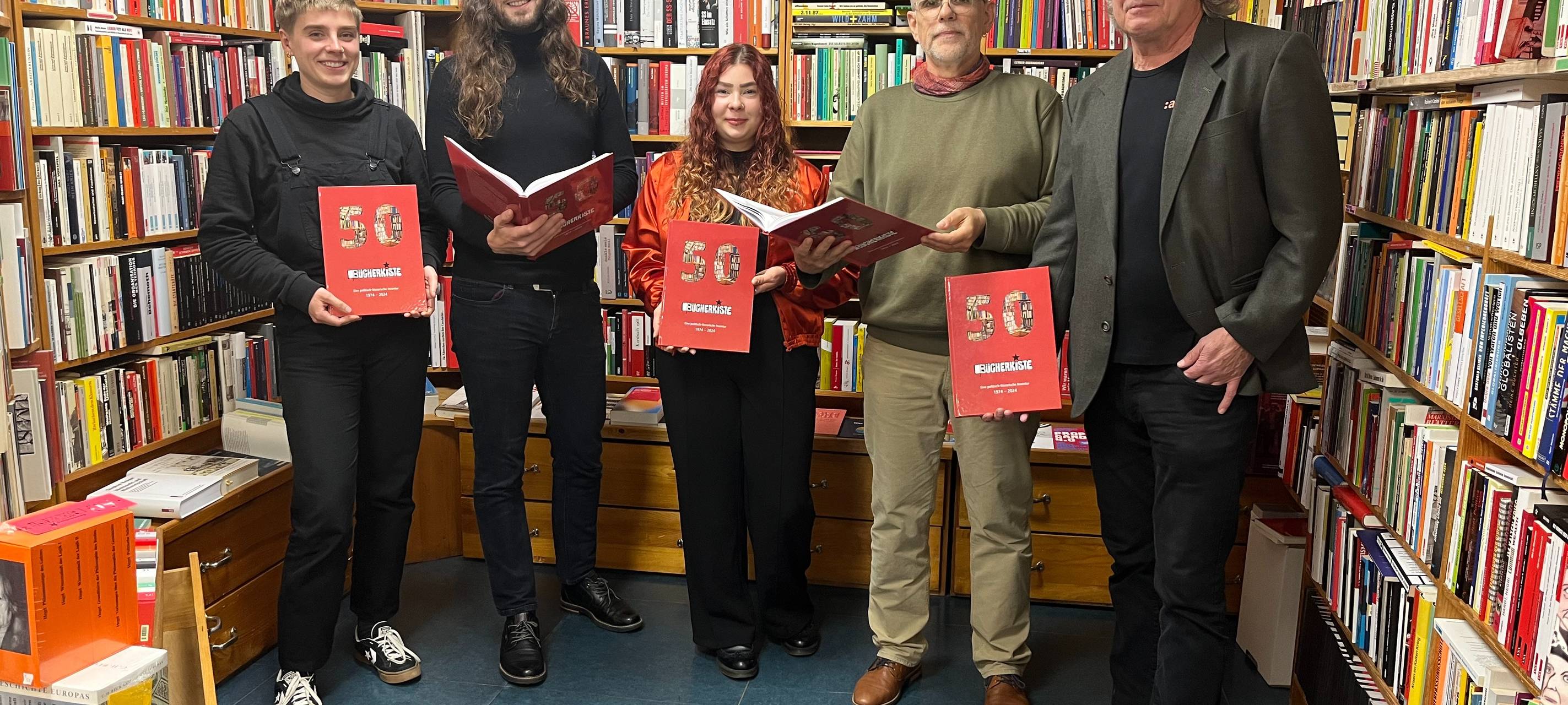 Buchhandlung "Bücherkiste" in Weidenau wird 50