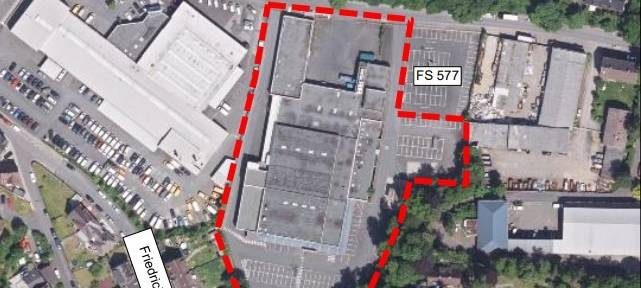 Gedenkort am neuen EDEKA in Siegen