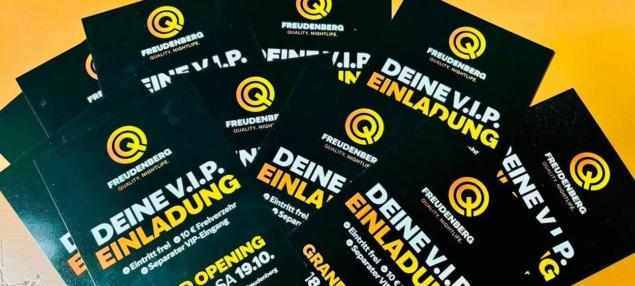 Eröffnung der Discothek "Q" in Freudenberg