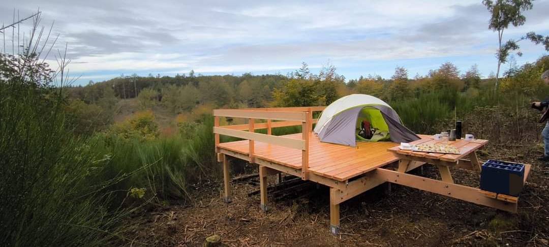 Übernachtung im Freien