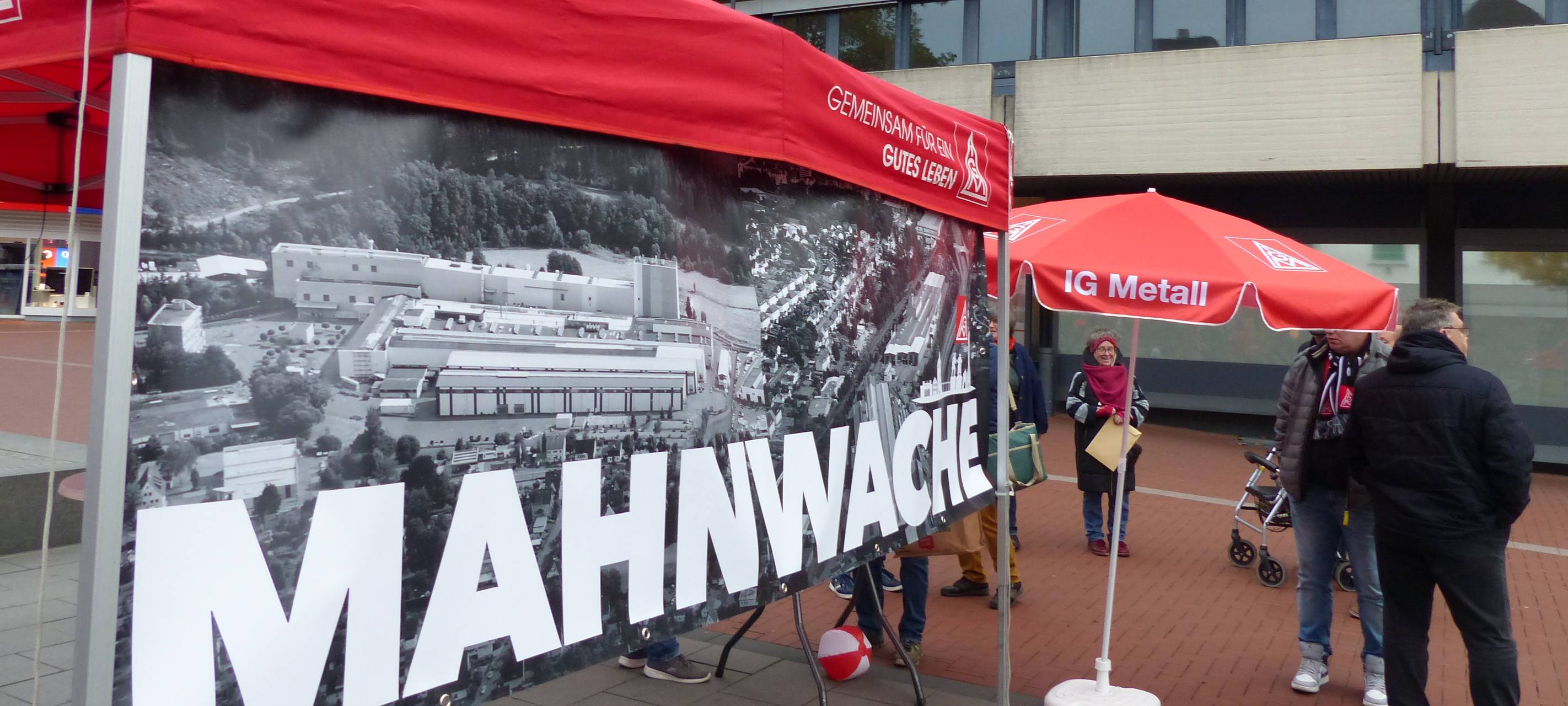 Mahnwache in Kreuztal