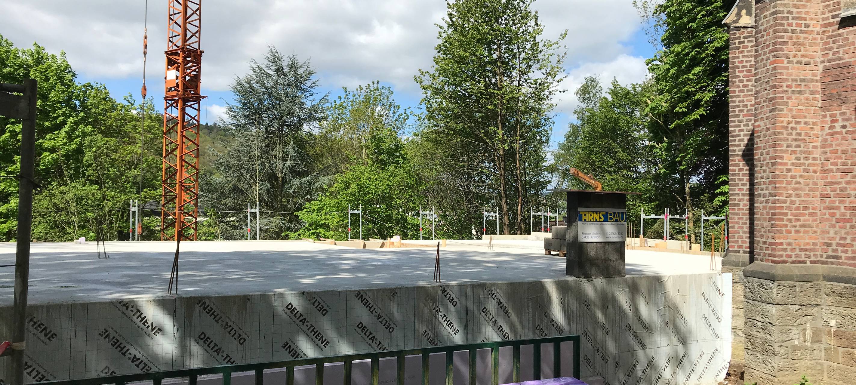 Grundsteinlegung für neues Gemeindehaus