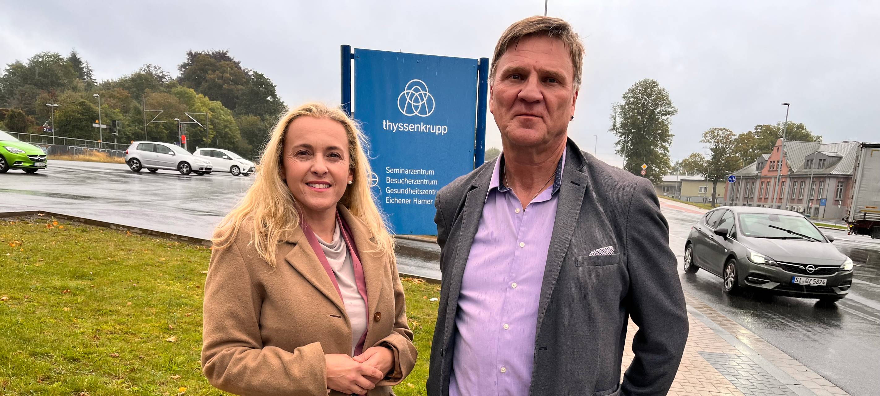 Kampf um Thyssenkrupp-Werk Eichen - alle Updates, Hunderte bei Demo