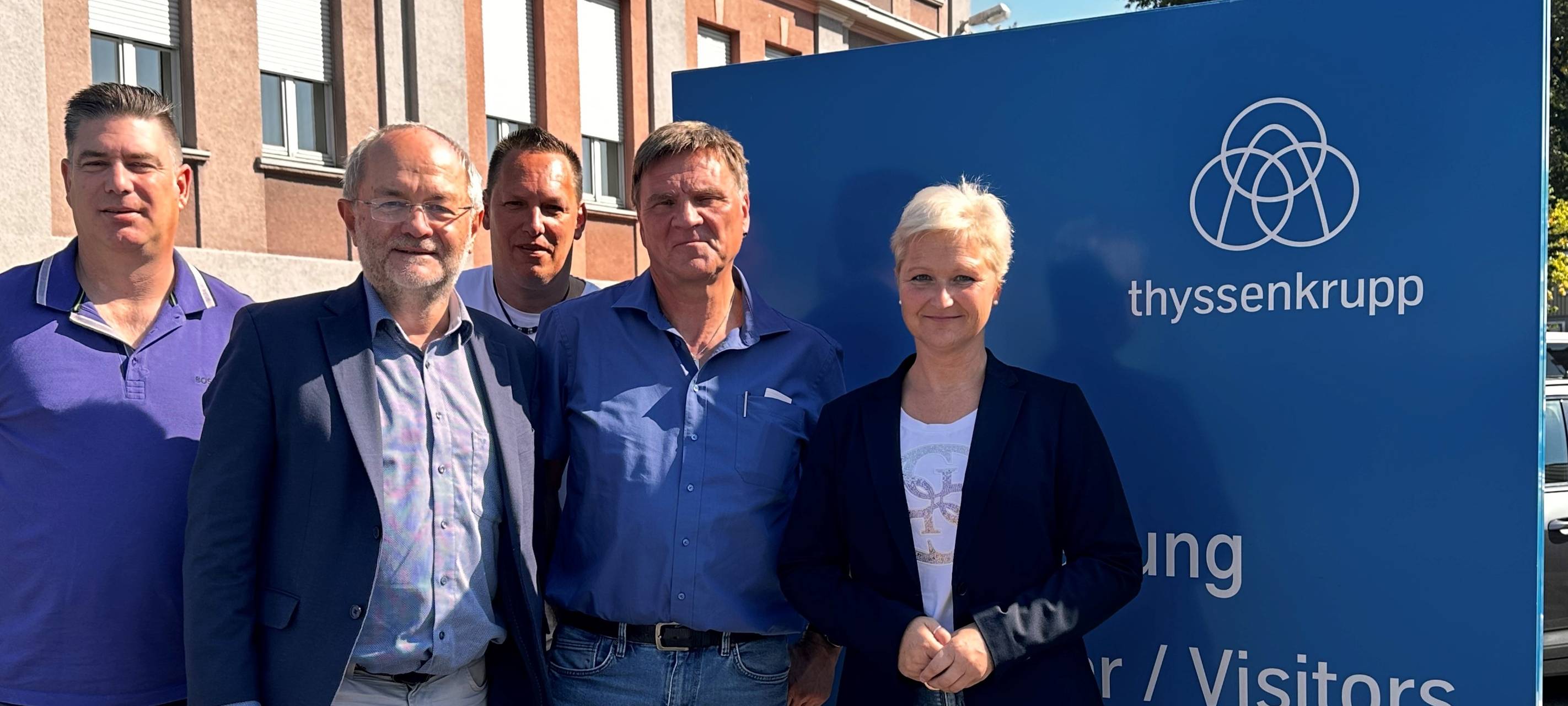 Kampf um Thyssenkrupp-Werk Eichen - alle Updates, Hunderte bei Demo