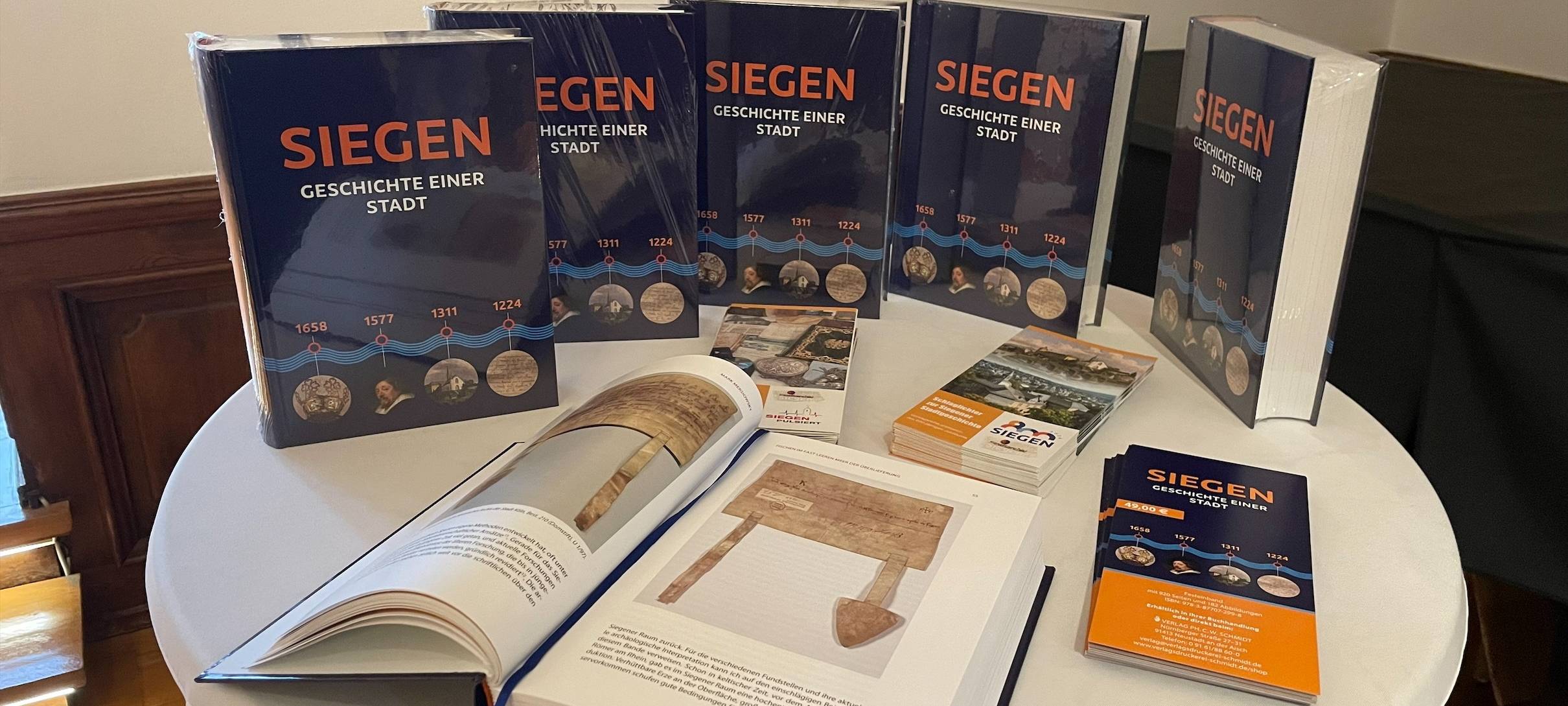 Siegener Stadtgeschichte als Buch erschienen