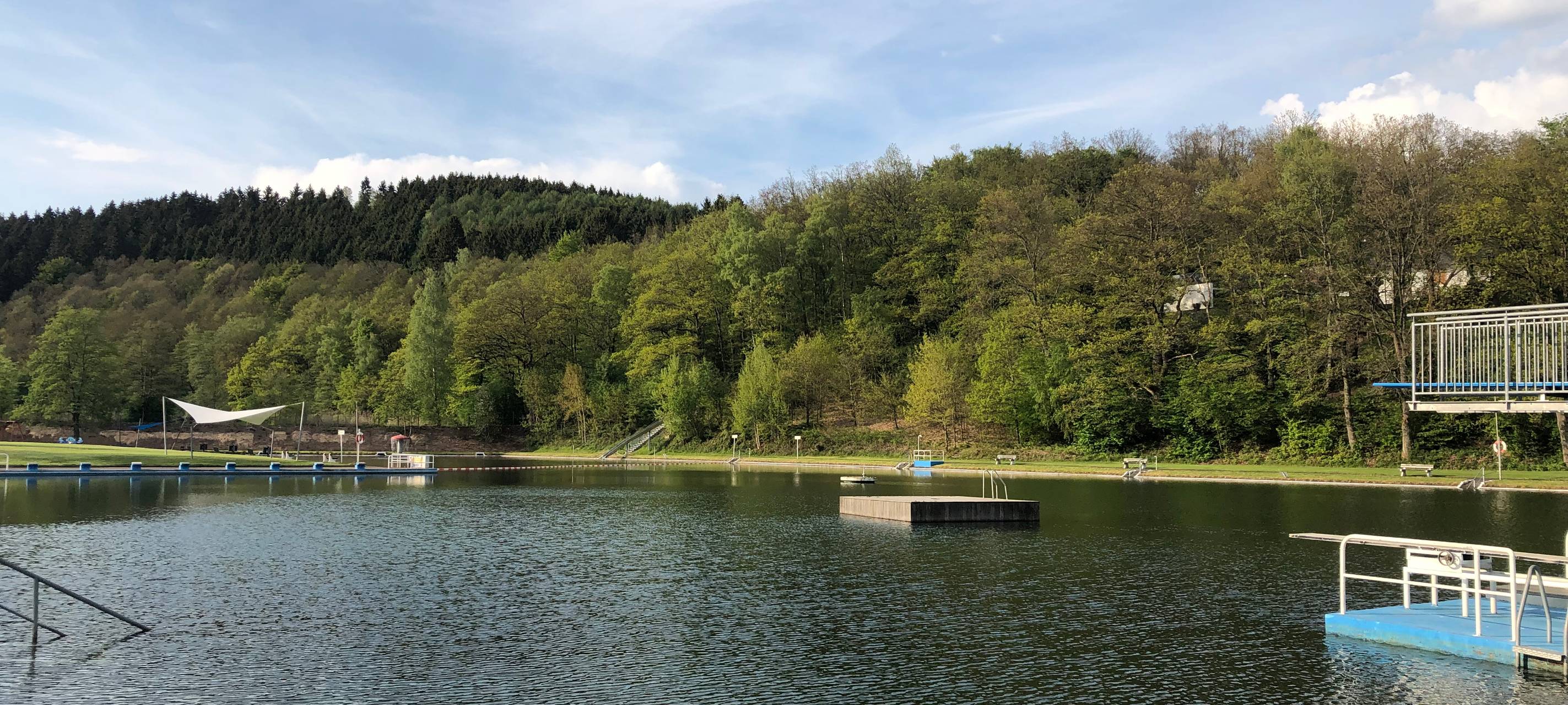 Viele Erneuerungen im Naturfreibad Müsen