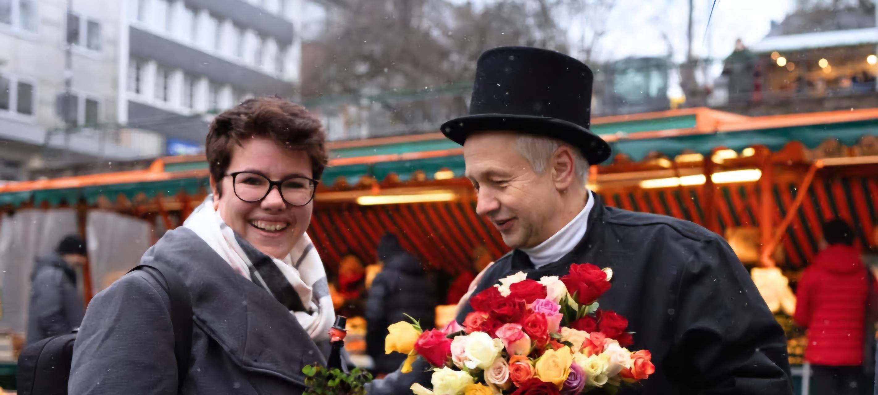 Glück wird verschenkt