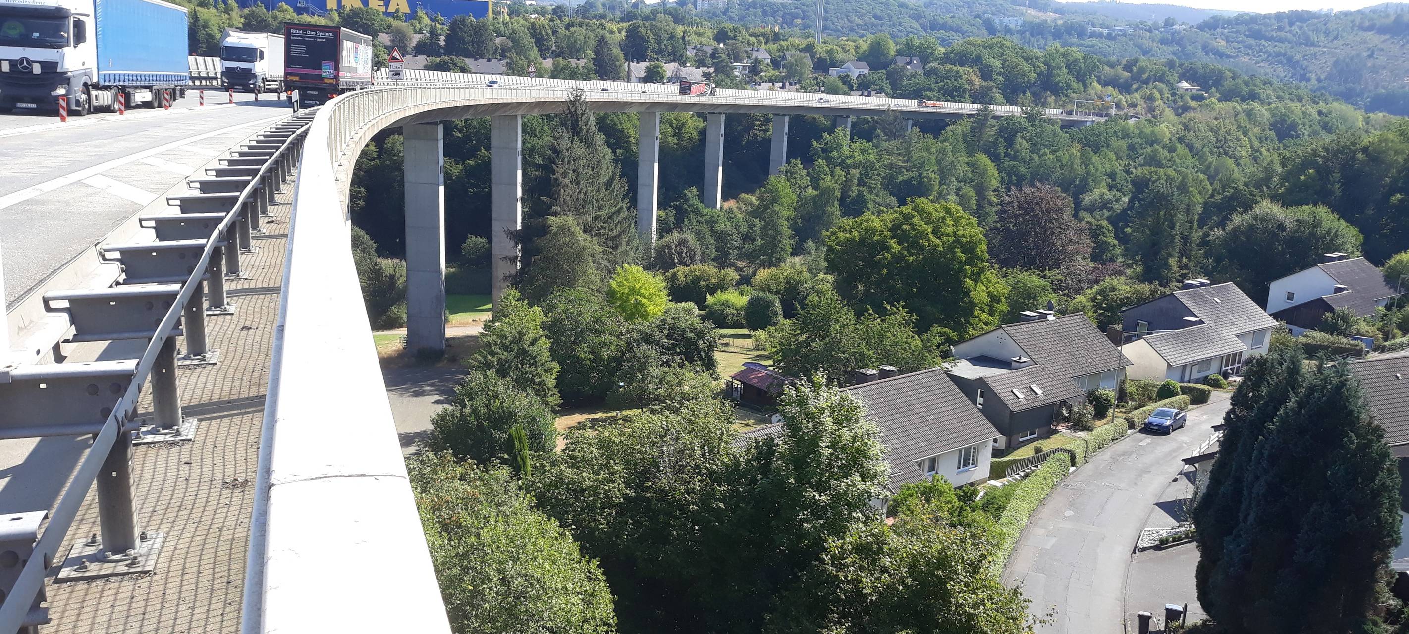 Sanierung der Talbrücke Achenbach dauert länger