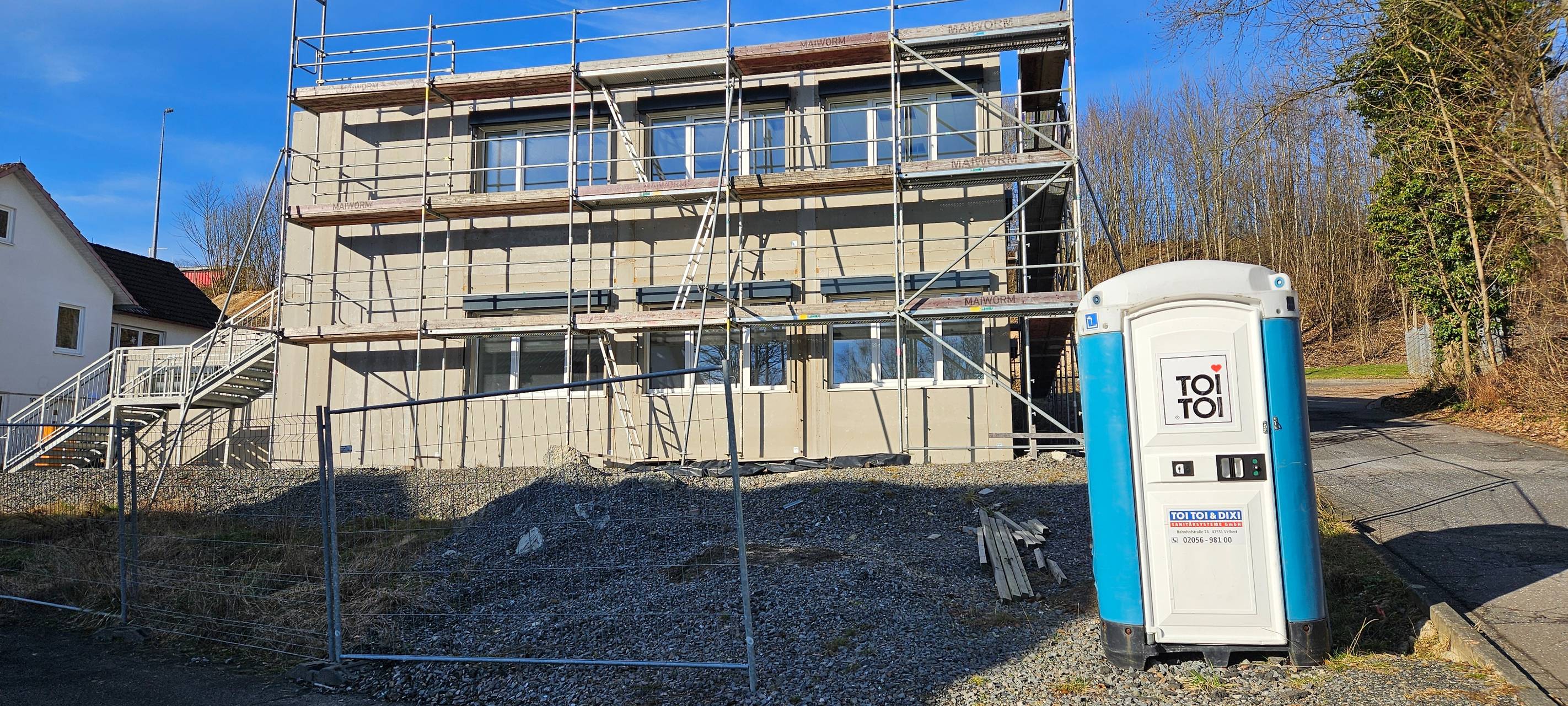 Baustopp Florenburgschule - Anwalt eingeschaltet