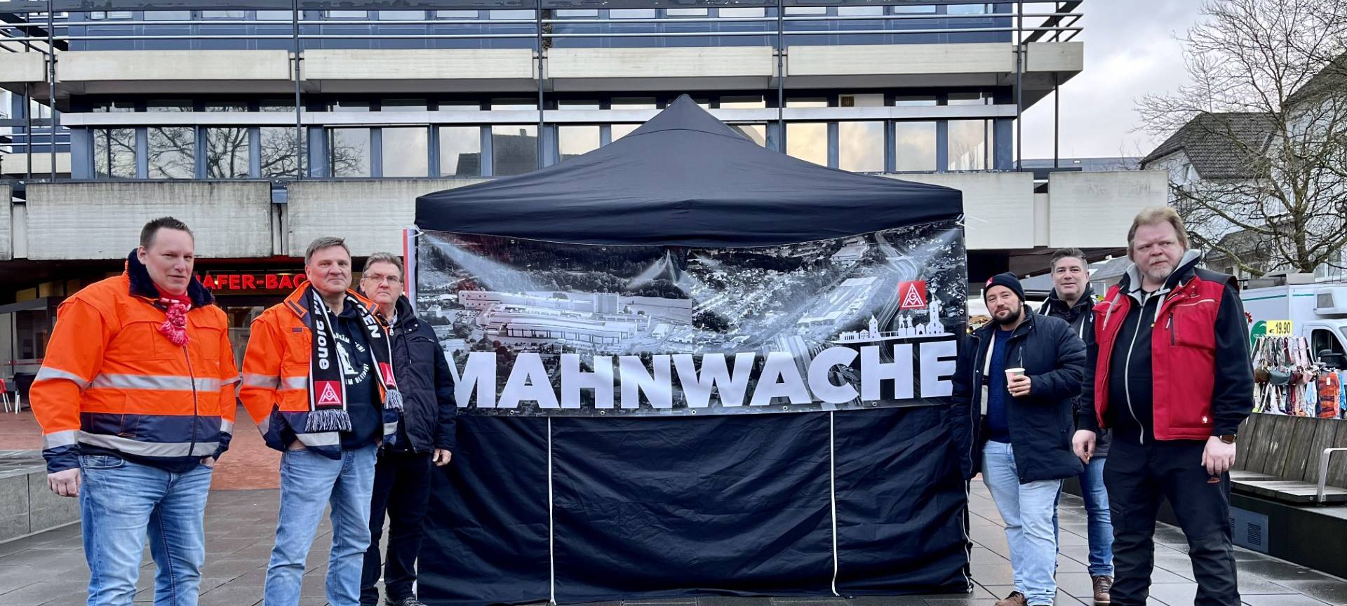 Mahnwache in Kreuztal