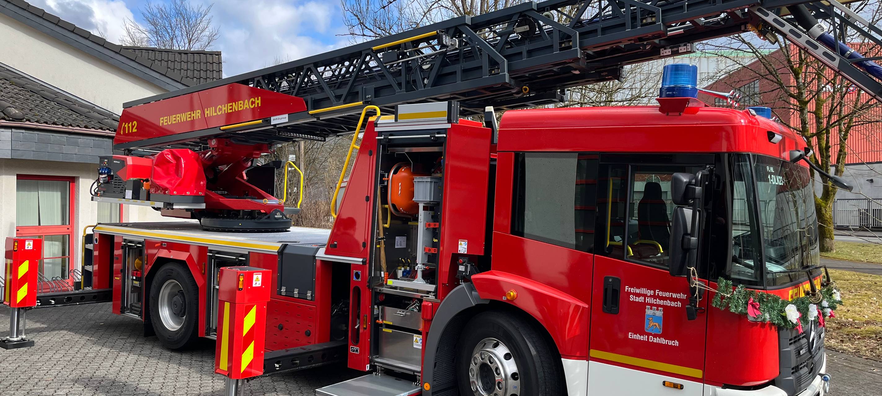 Neue Drehleiter ist da