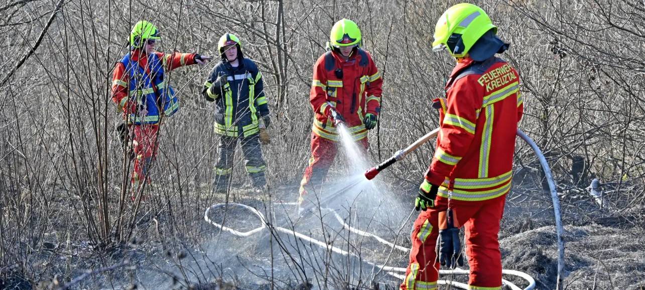 Waldbrand in Kreuztal
