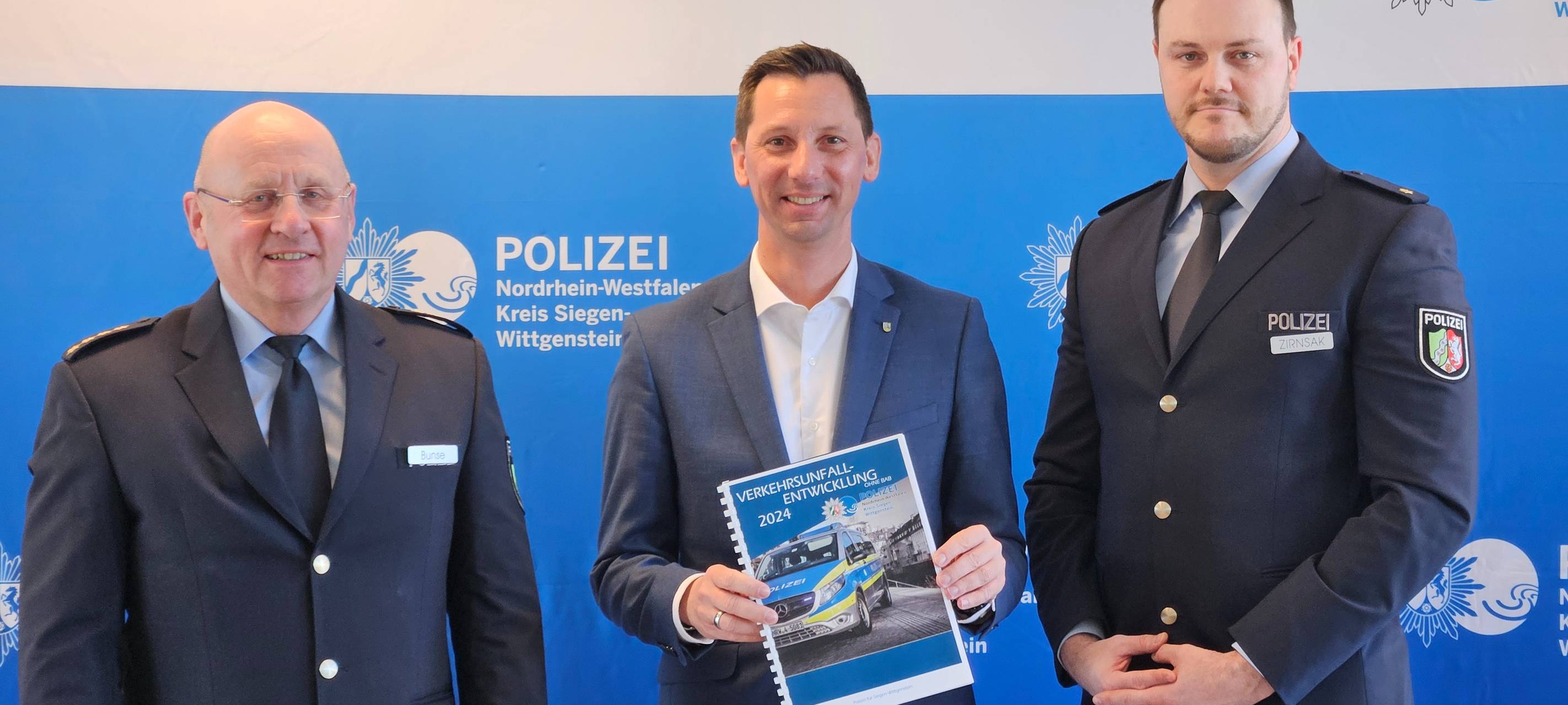 Weniger Unfälle in Siegen-Wittgenstein