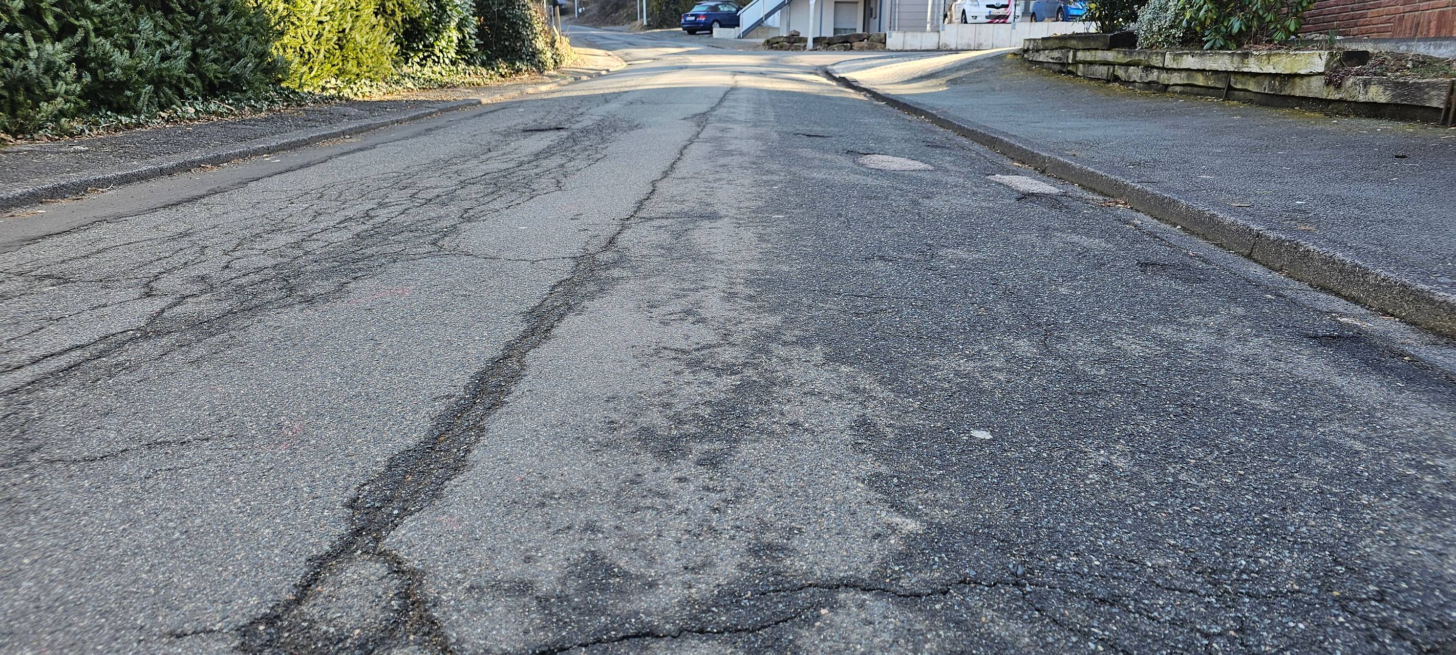 Baustelle in Netphen