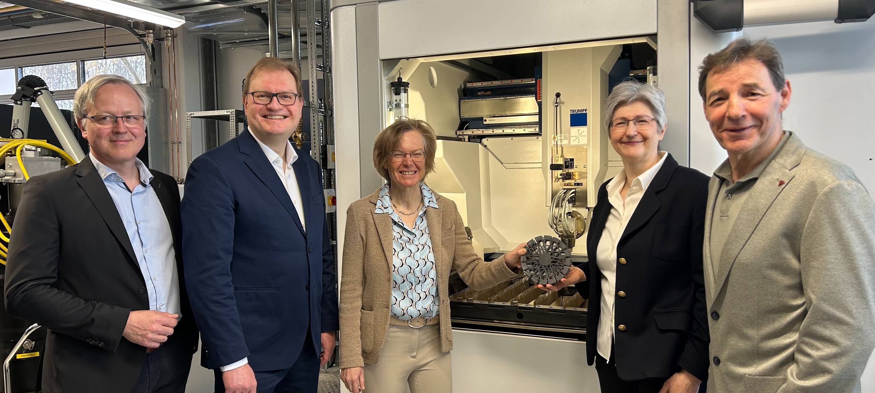 Neues Labor für den 3-D-Druck von Metallen an der Universität Siegen.