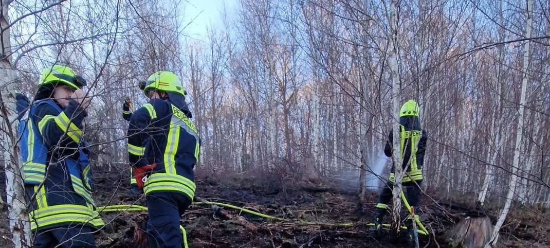 Waldbrand am Hundsberg