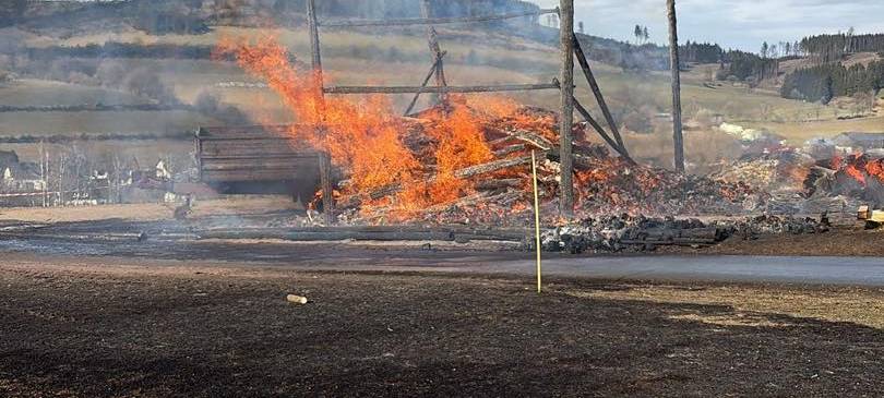 Viele Feuerwehreinsätze in Siegen-Wittgenstein