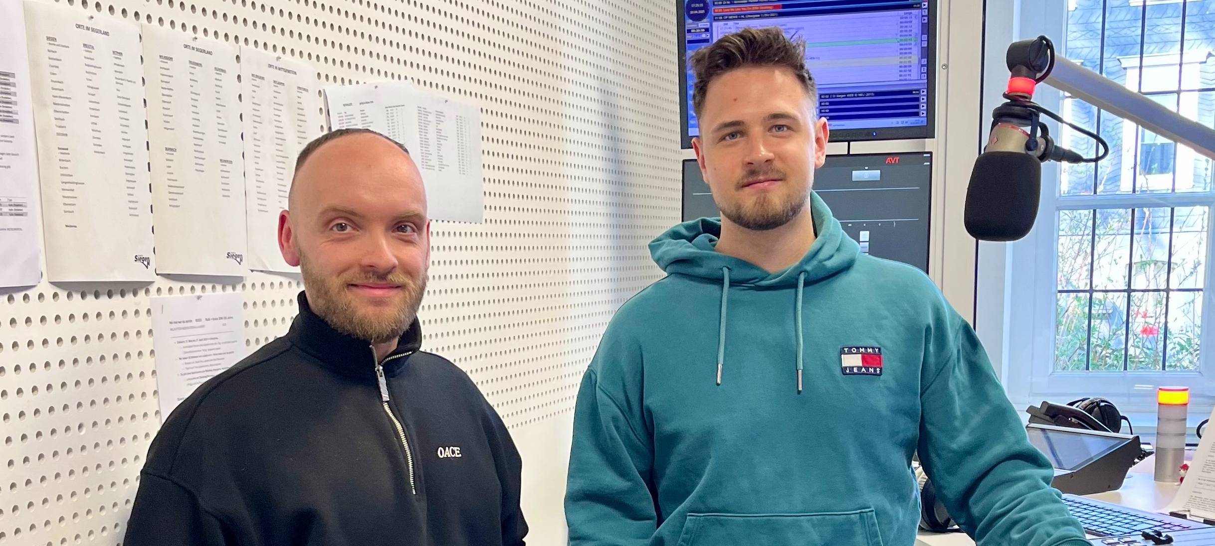 Personal Coach Tobias Schür und Radio Siegen Moderator Max Schepp