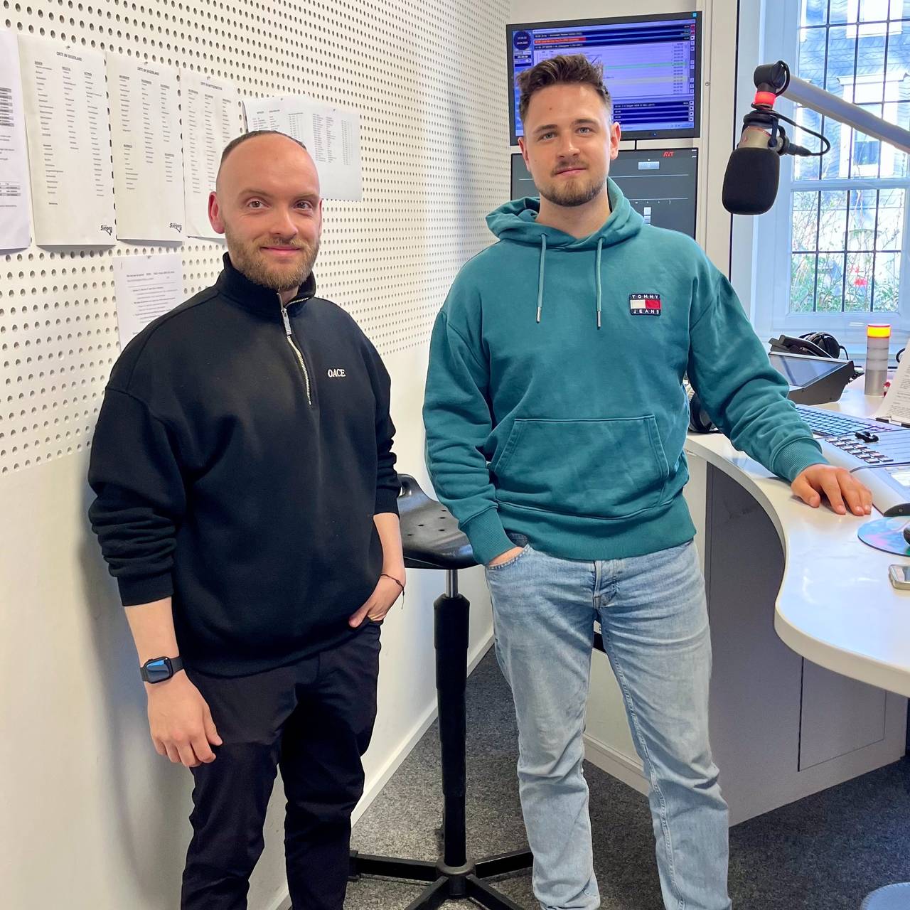 Personal Coach Tobias Schür und Radio Siegen Moderator Max Schepp