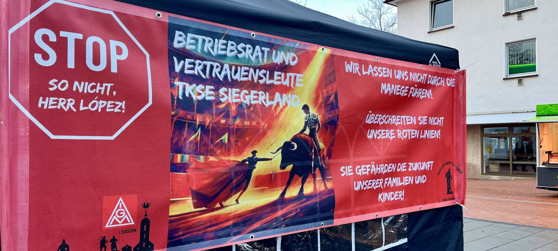 100. Mahnwache in Eichen