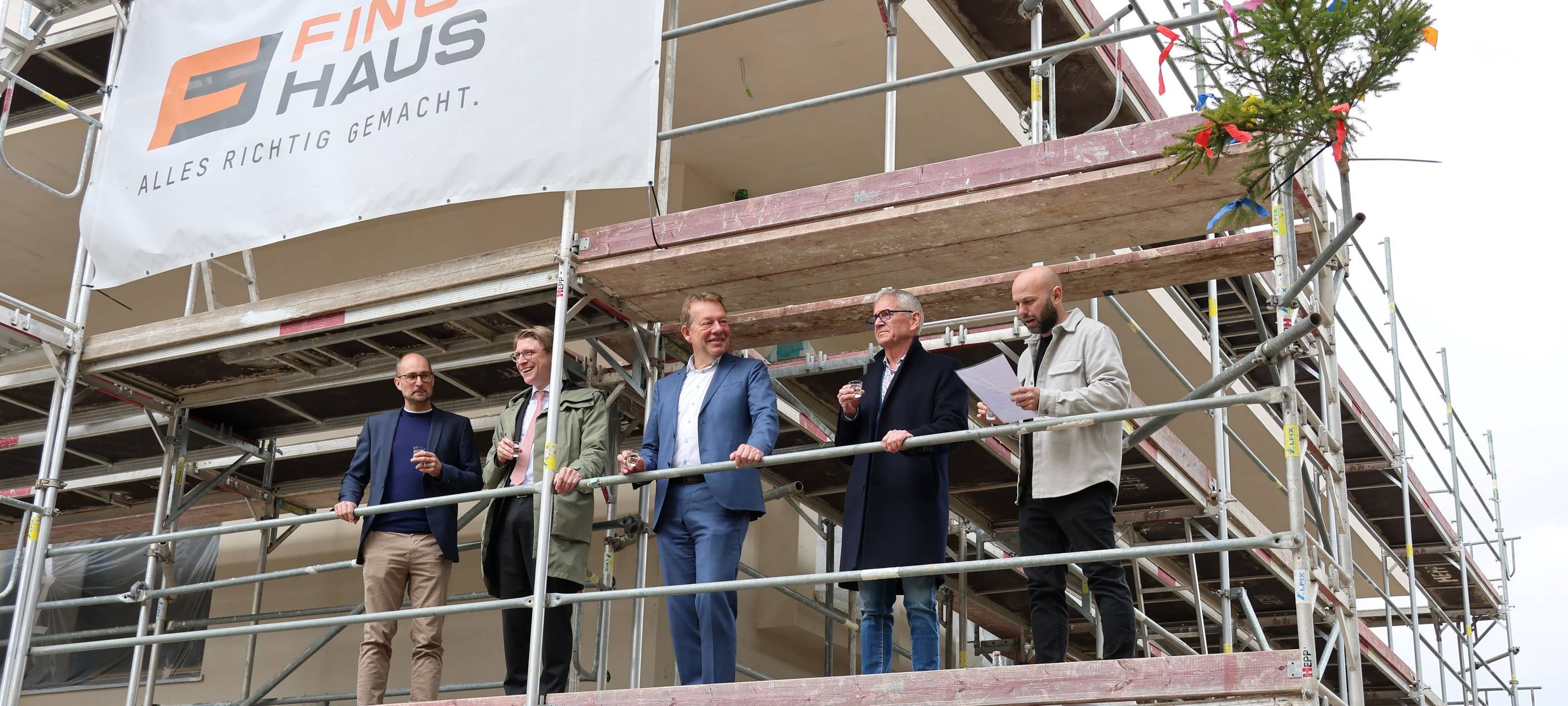 Richtfest für neue Kindertagesstätte in Eiserfeld.