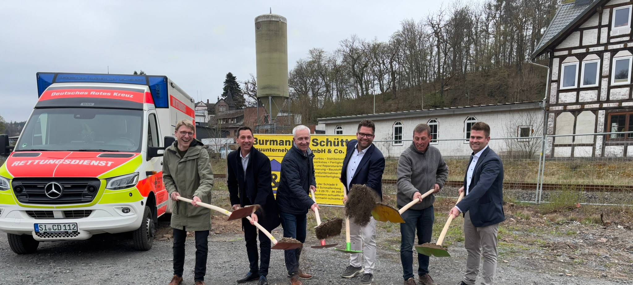 Spatenstich in Bad Laasphe