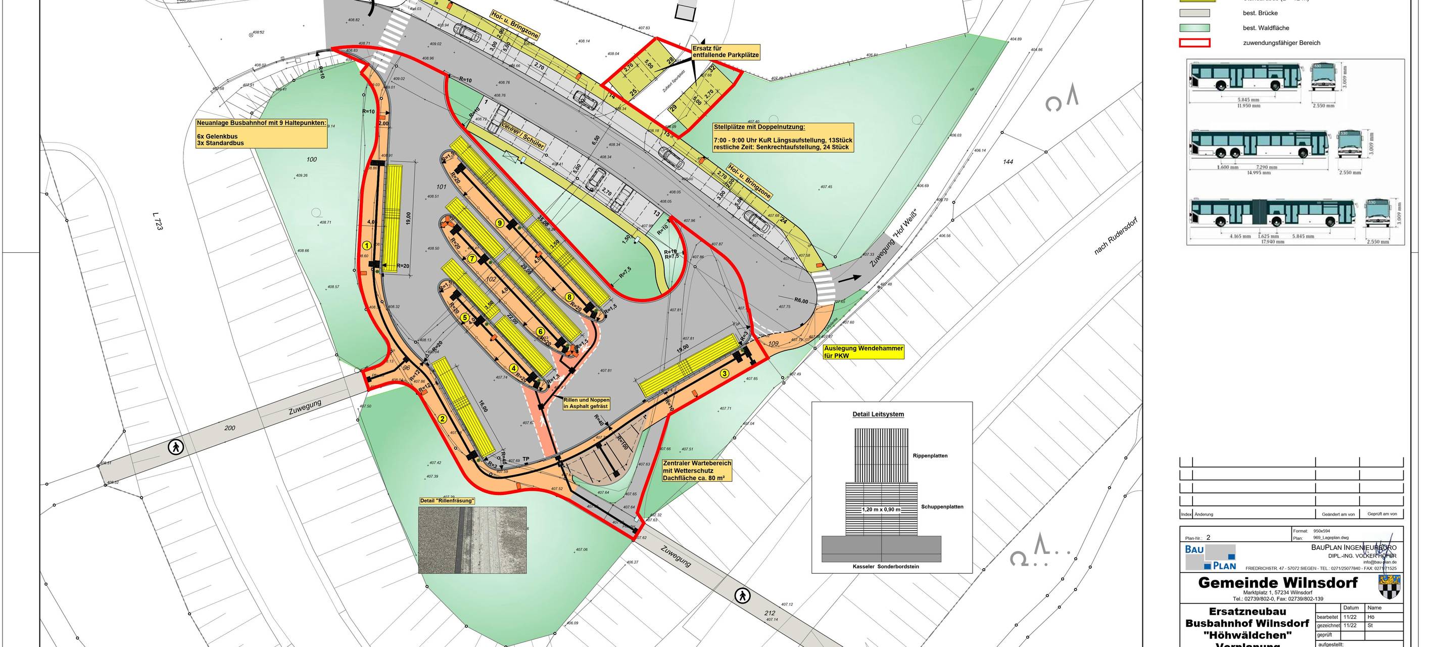 Wilnsdorf bekommt barrierearmen Busbahnhof