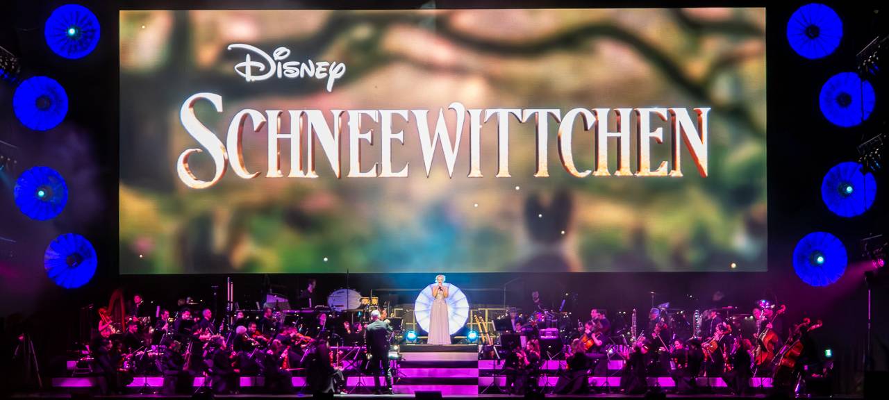 Disney in Concert findet in der Oberhausener Rudolf Weber-ARENA im Mai vor vielen Zuschauern und Fans statt.