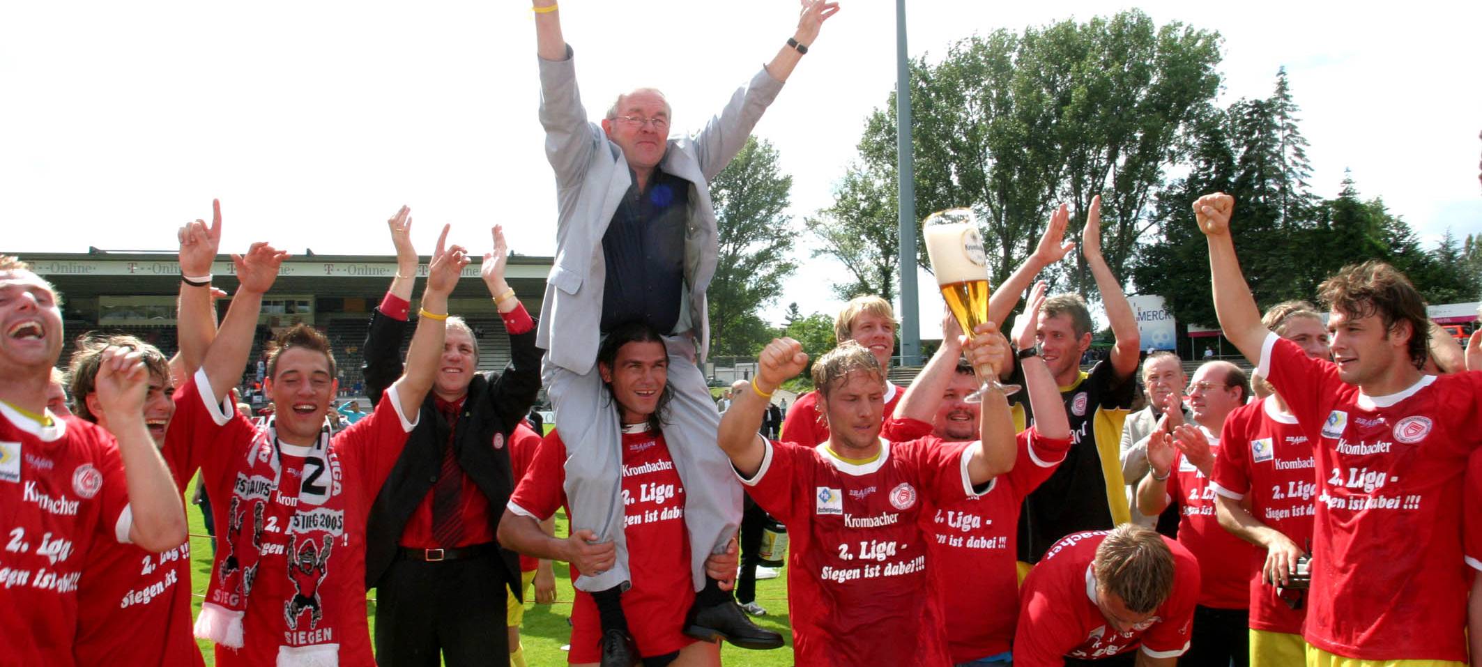 Aufstieg in die 2. Liga - 20 Jahre danach