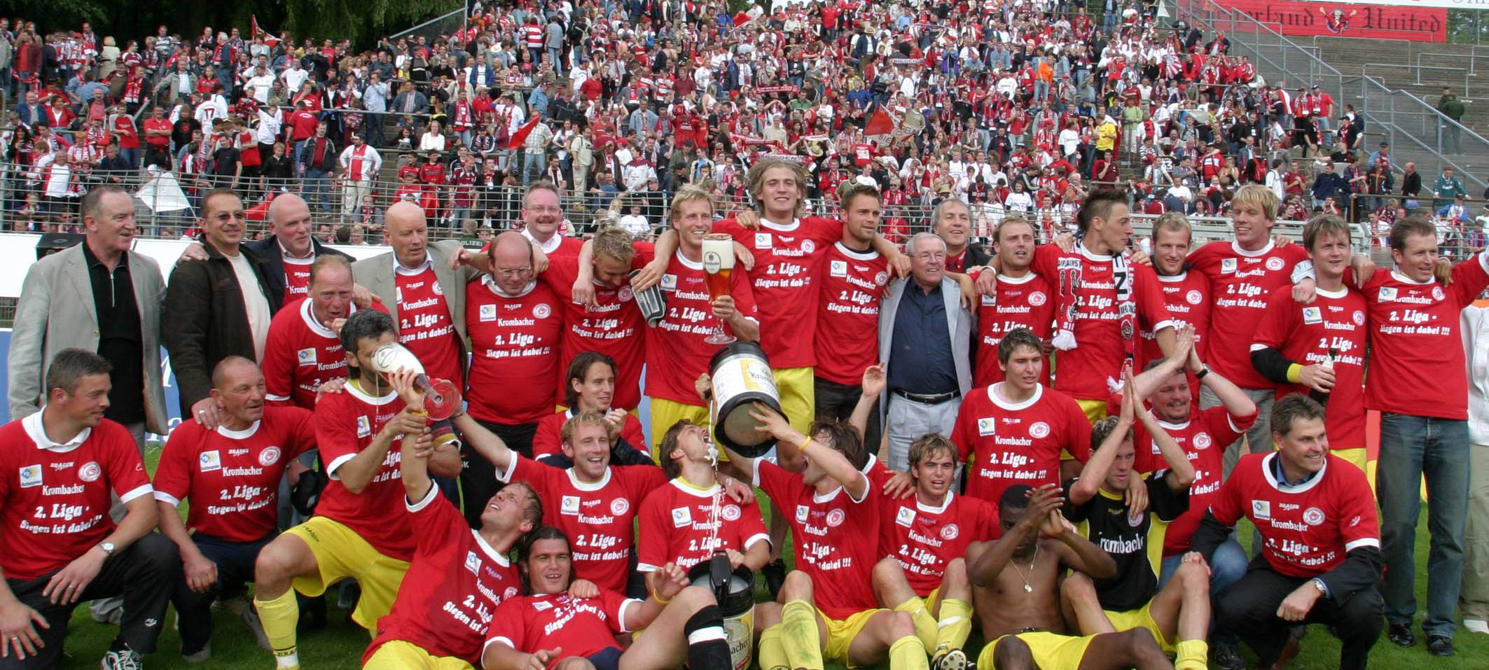 Aufstieg in die 2. Liga - 20 Jahre danach
