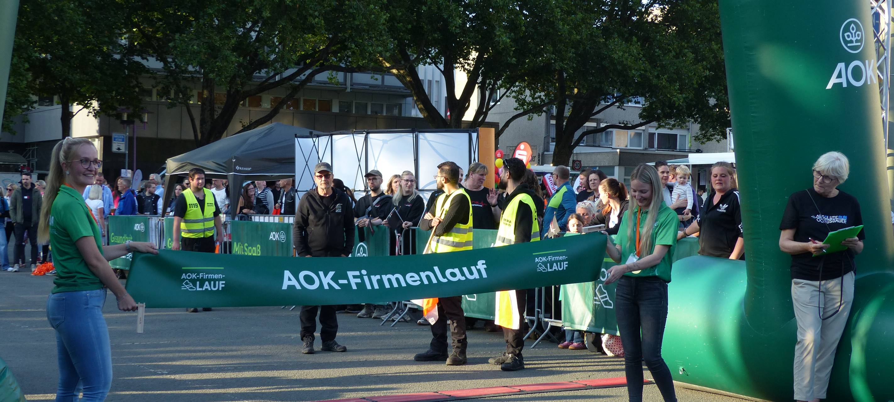 Begeisterte Teilnehmer