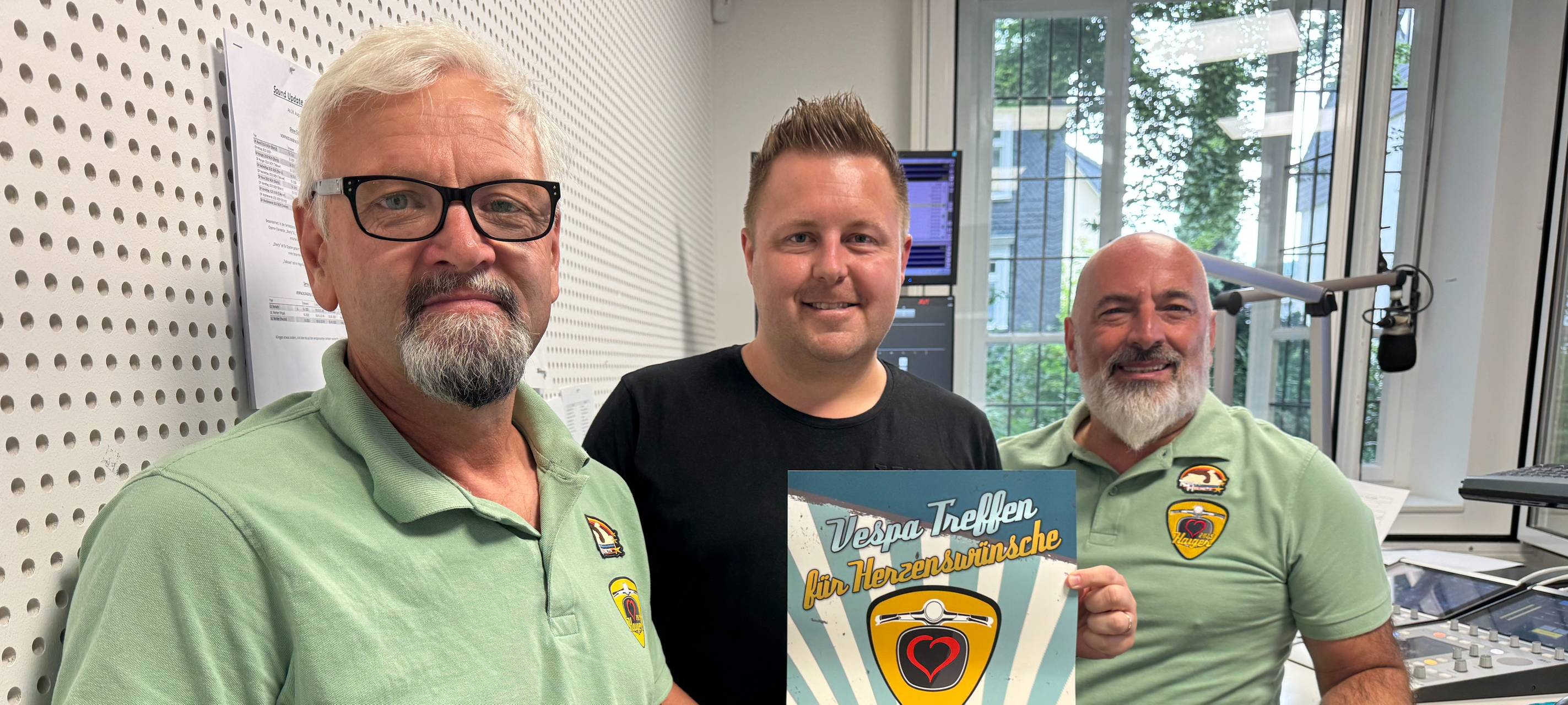 Vespa-Treffen für den guten Zweck am 27. Juli