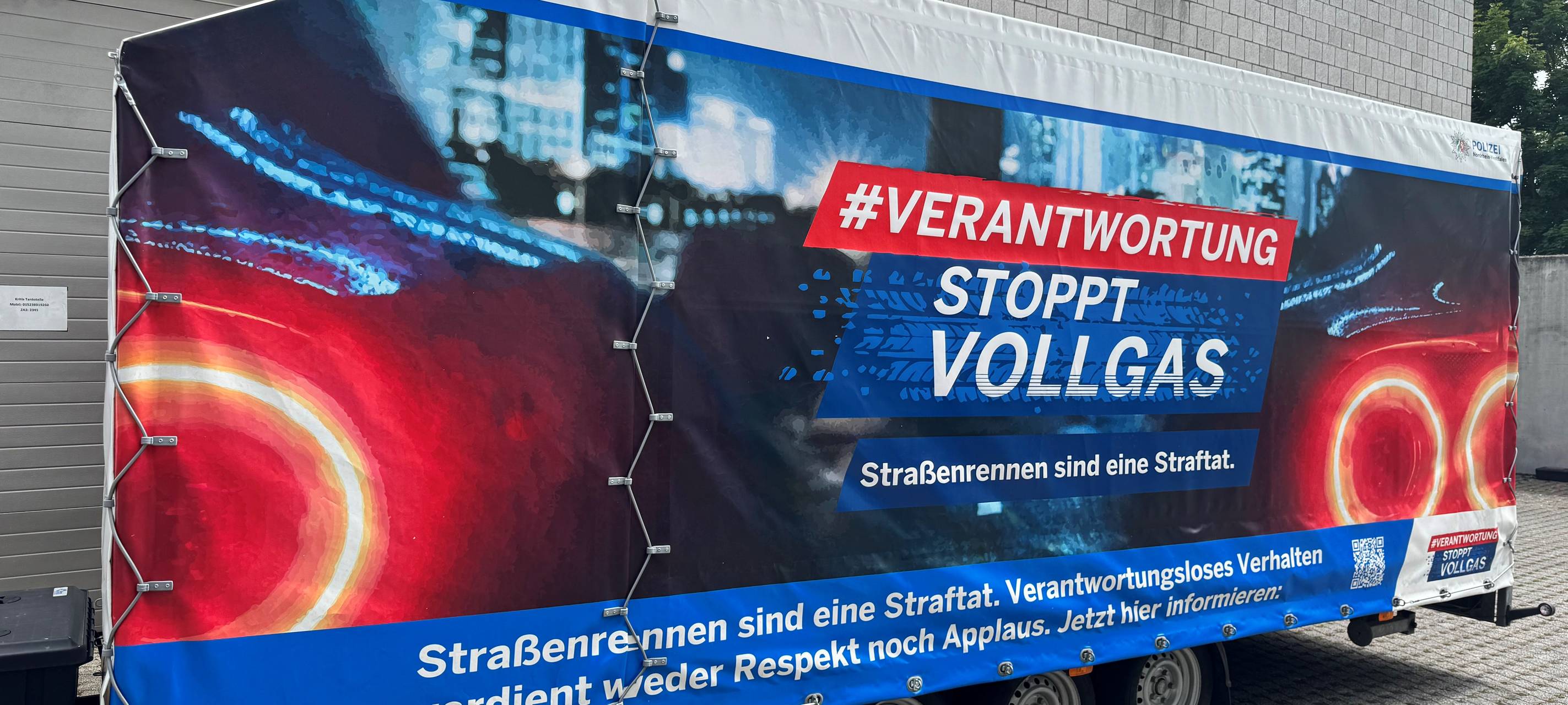 "Verantwortung stoppt Vollgas"