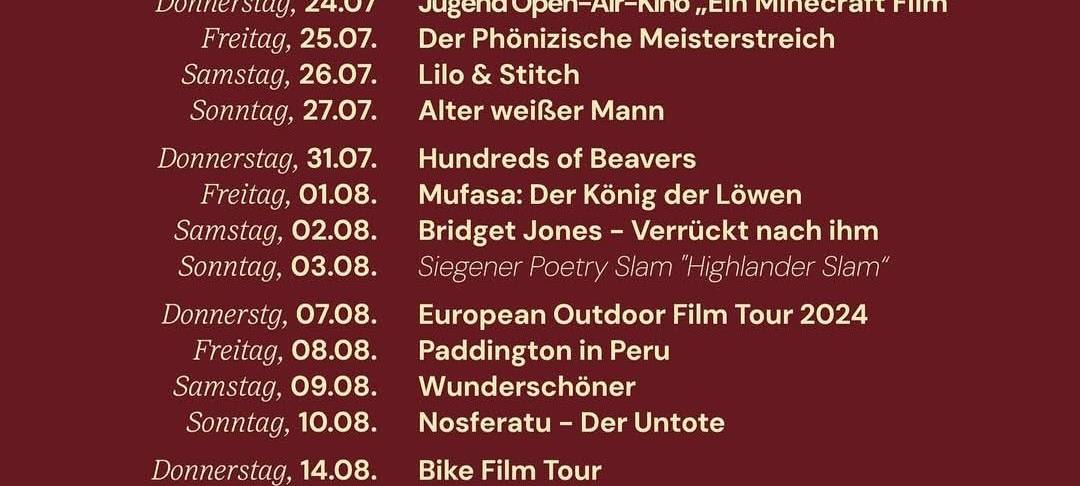 Siegener Open Air Kino