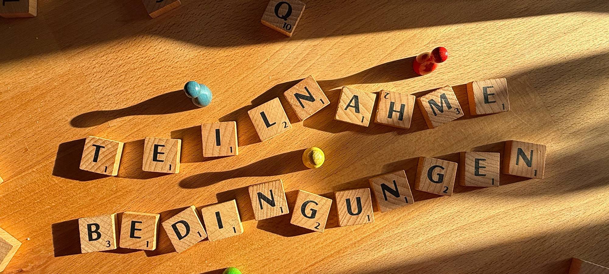 Teilnahmebedingungen für Gewinnspiele